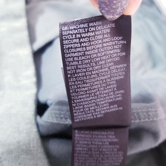 The North Face WindWall Green Jacket Zip Up Long Sleeves Pockets - Picture 12 of 14